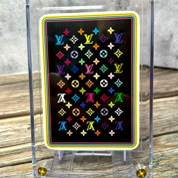 Louis Vuitton x Takashi Murakami Noir S/S 2003 Playing Card Queen Heart Ltd EDT‍ - Picture 5 of 6